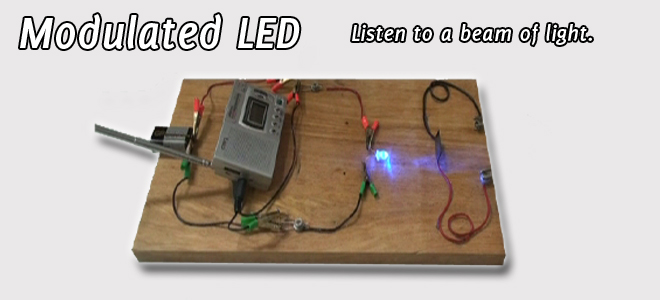 Modulated-LED